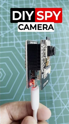How to build simple DIY Spy Camera with ESP32