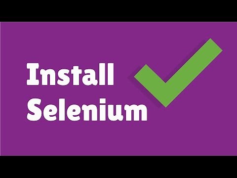 Install Selenium WebDriver with Python