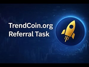 Trendcoin.org Refferal Task Tutorial