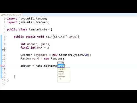 Java Programming Tutorial - 10 - Random Number Generator - Number Guessing Game