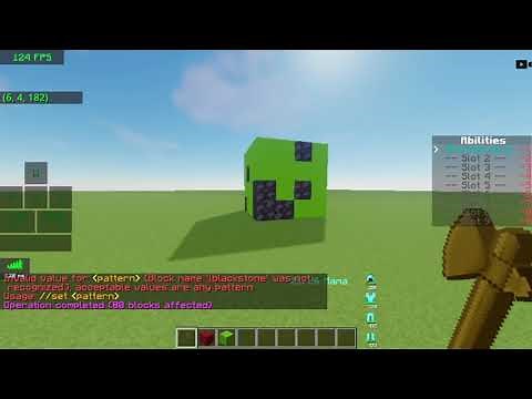 WorldEdit 1 ~ //SET command with PATTERNS!