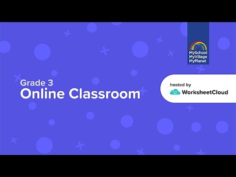 Grade 3 - Mathematics - Division Strategies / WorksheetCloud Video Lesson