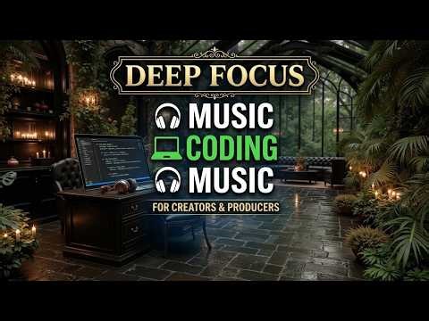 Deep Work Coding Playlist & Hacker Focus Music Mix ~ Programming Concentration Music Vibes