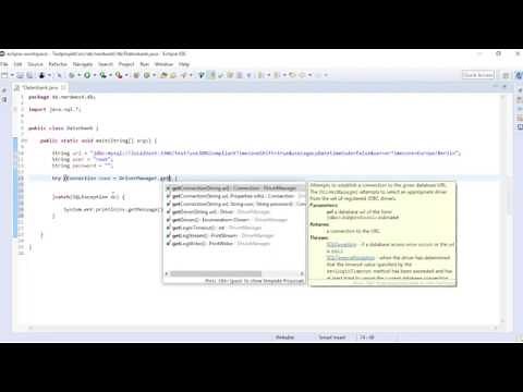 Java, JDBC und MySQL-Datenbank (einfaches Beispiel)