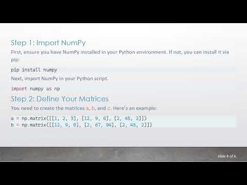Creating a List of Lists from Multiple Matrices in Python