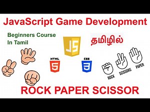 Javascript Games | Rock Paper Scissor | Fullstack Development in Tamil | Learn Javascript in Tamil