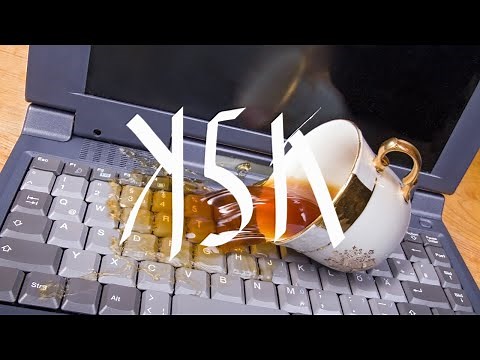 compressed into 5 seconds - How To Fix a Water Damaged Laptop