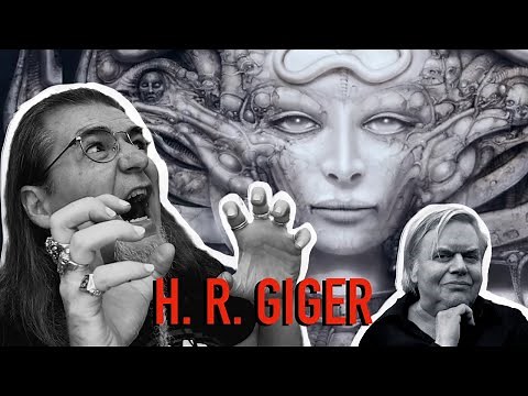 MACABRE, DISTURBING, AND BIOMECHANICAL. H.R. GIGER. THE SECRET OF ALIEN. ART
