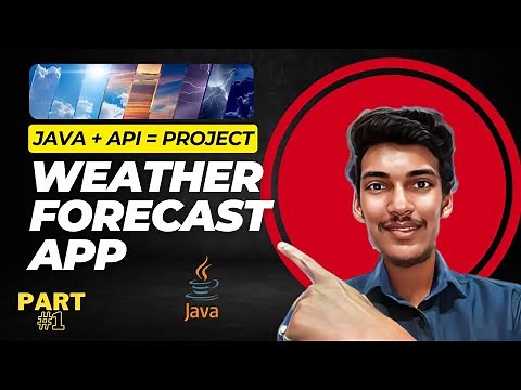 Weather Forecast App in Java Swing | Part - 1 | Java GUI Tutorial | Real Time Project Using Api