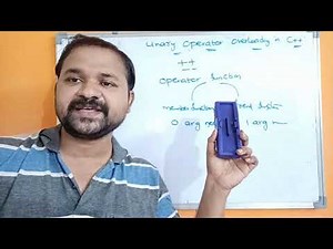 Unary Operator Overloading In C++ using Member Function and Friend Function