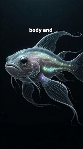 The Alien Fish Below deep Ocean
