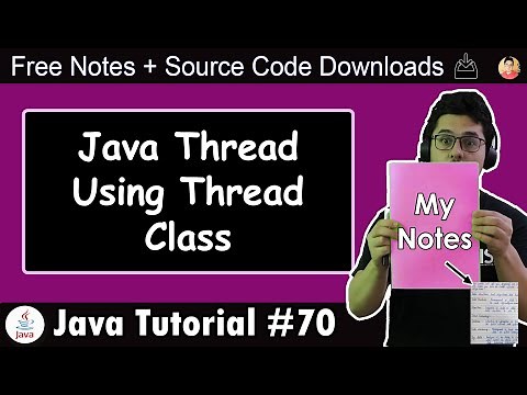 Creating a Thread by Extending Thread class