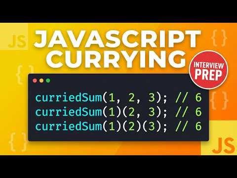 The JavaScript Currying Trick Every Developer Should Know | Interview Prep