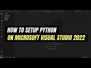 How to Setup Python on Microsoft Visual Studio Code | Easy Tutorial
