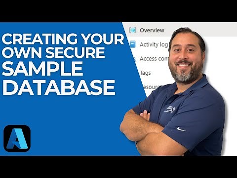 Creating Your Own Secure Sample Database - Azure SQL DB