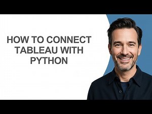 How to Connect Tableau with Python - KevinHowTo