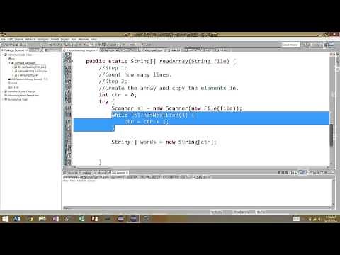 Reading From Text Files (Java) - Methods and Arrays