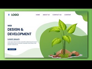 How To Make Website Using HTML And CSS | Website Design With HTML And CSS | Website Home Page