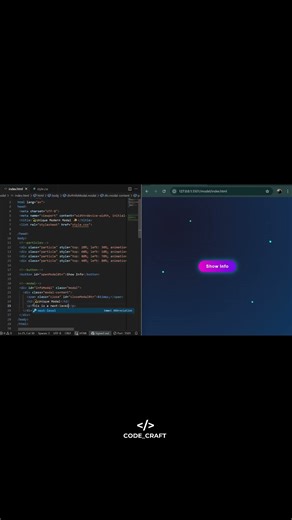 💡 Create a Stunning Info Modal Using HTML, CSS & JavaScript | Modern Popup Design