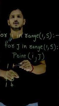 Nested Loop Output in Python