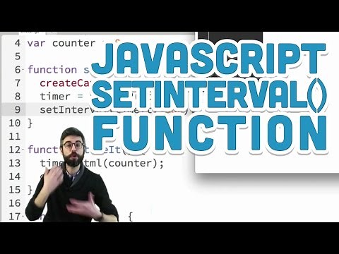 9.5: JavaScript setInterval() Function - p5.js Tutorial