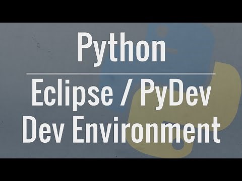 Setting up a Python Development Environment in Eclipse