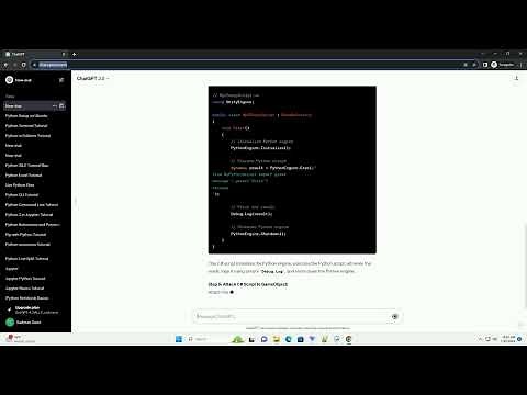 how to use python in unity