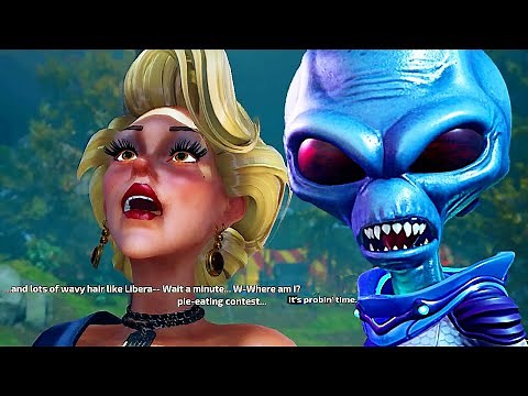 DESTROY ALL HUMANS REMAKE Alien Probing Scene HD