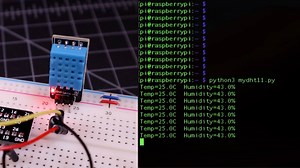 Using the DHT11 Temperature Sensor with the Raspberry Pi