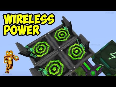Minecraft Mekanism how to get WIRELESS POWER (EASY)