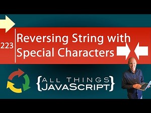 Reversing a String with Special Characters