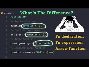 EXPLAINED: All Types of Function in Javascript #javascript #javascript_tutorial #javascriptfunctions