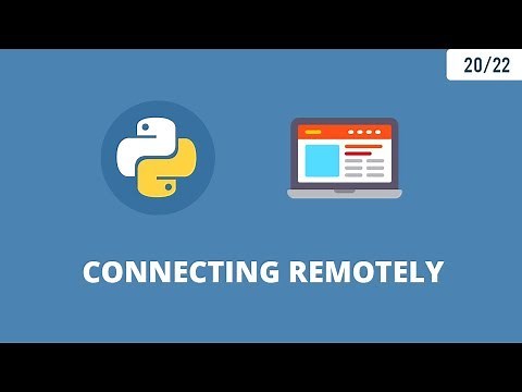 Python Network Programming 15 - Connecting to a Computer Remotely ( Socket Programming )