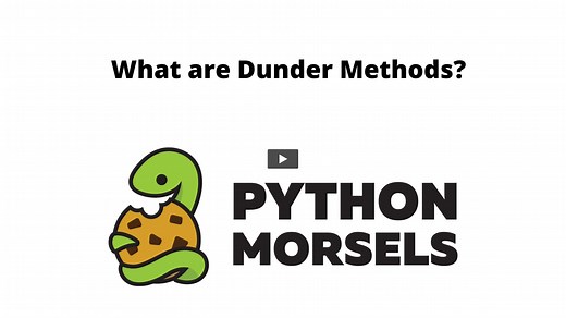 Dunder methods in Python