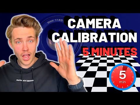 Camera Calibration in less than 5 Minutes with OpenCV