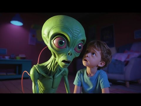 Among Us Curious Alien Peeked Into Electr AV1 | Nursery Rhymes for Kids & Baby Songs