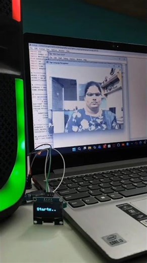 Smart Sign Language Translator Using Arduino & Python for Hearing #shorts #techshorts