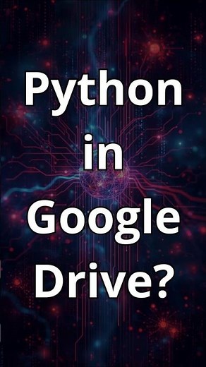 Start Coding Python for Machine Learning with Google Drive + Colab [1] #python #machinelearning