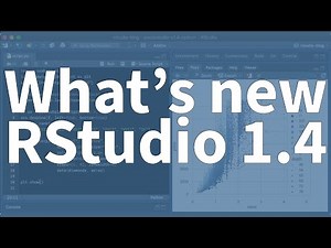 A quick tour of RStudio 1.4 | RStudio