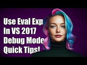 How to Use Evaluate Expression in Visual Studio 2017 Debug Mode