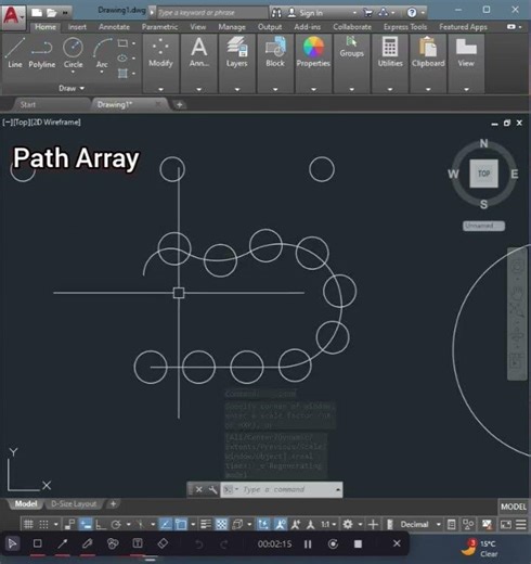 AutoCAD ARRAY Command Explained | Rectangular, Polar & Path Array