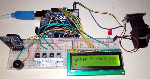 Fingerprint Biometric Attendance System using Arduino