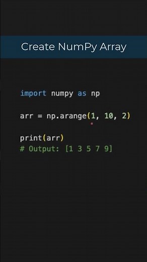 How to Create NumPy Array in Python?