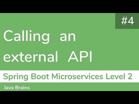 4 Calling an external API - Spring Boot Microservices Level 2