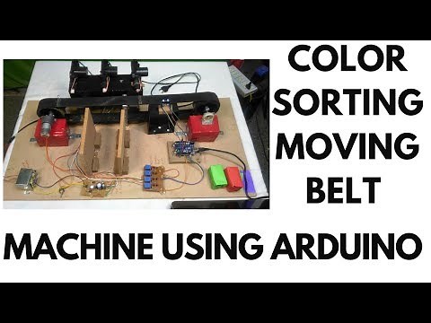 Colour Sorting Machine using Arduino and Colour sensor TCS3200