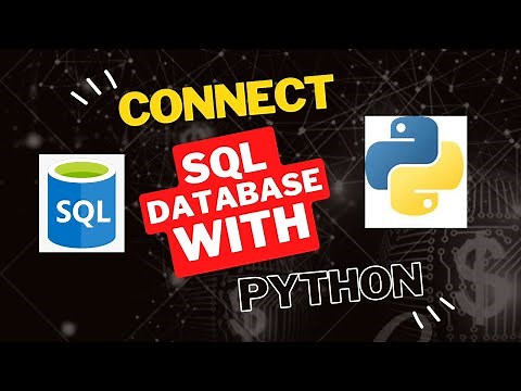 SQL | Python | How to Connect SQL Database to Python using Pyodbc