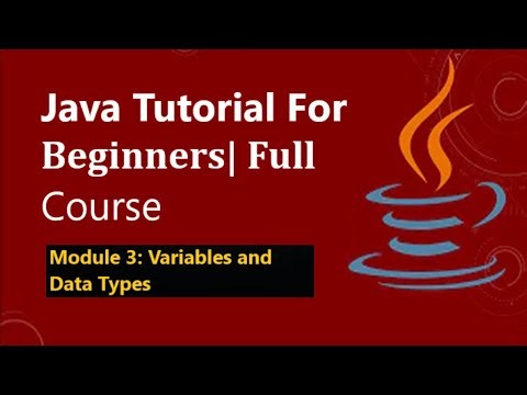Module 3: Variables and Data Types in Java Programming