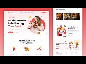 How To Build Responsive Restaurant Website Using HTML CSS And JavaScript