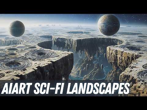 Epic AI-Generated Sci-Fi Landscapes | Stunning Alien Worlds in 4K | Midjourney & Hailuo AI