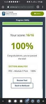 PE-2 module 3 test answers - CISCO Python Essentials part-2 solutions-100%right
